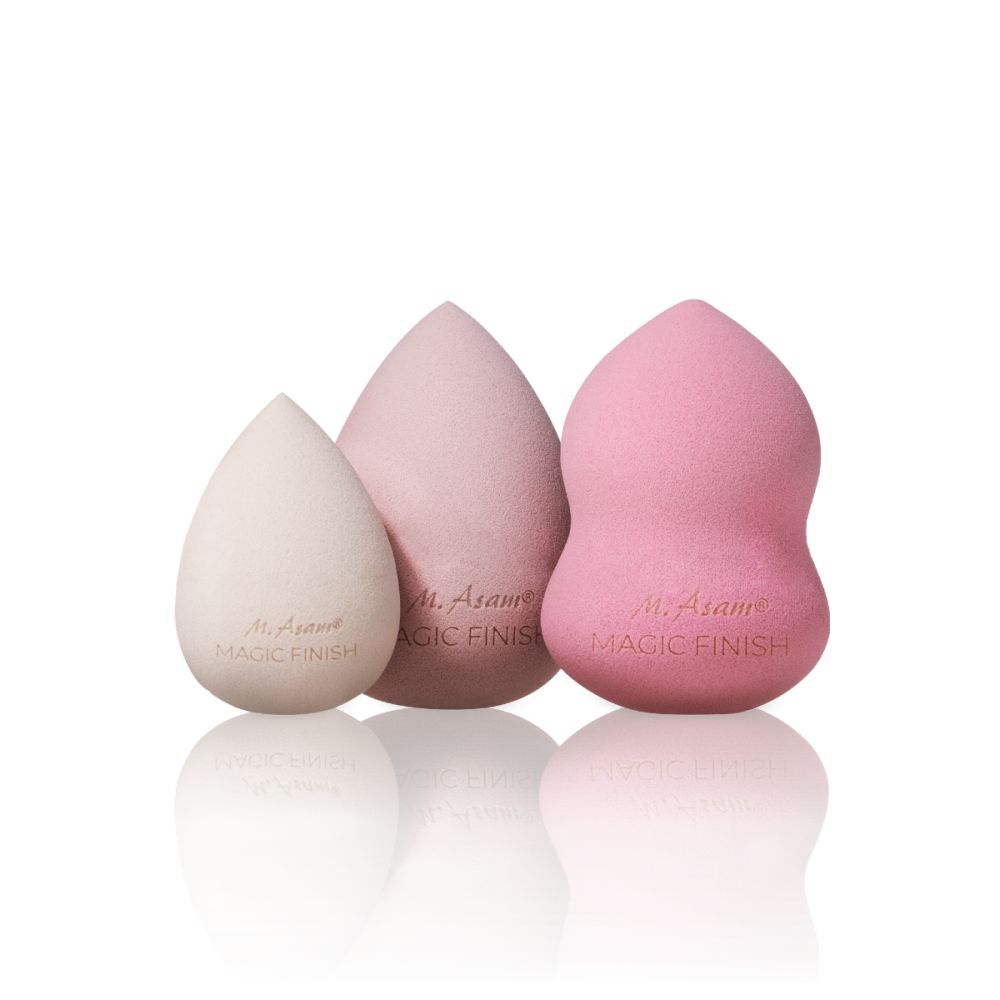 MAGIC FINISH Beauty Sponge Trio Flower Edition