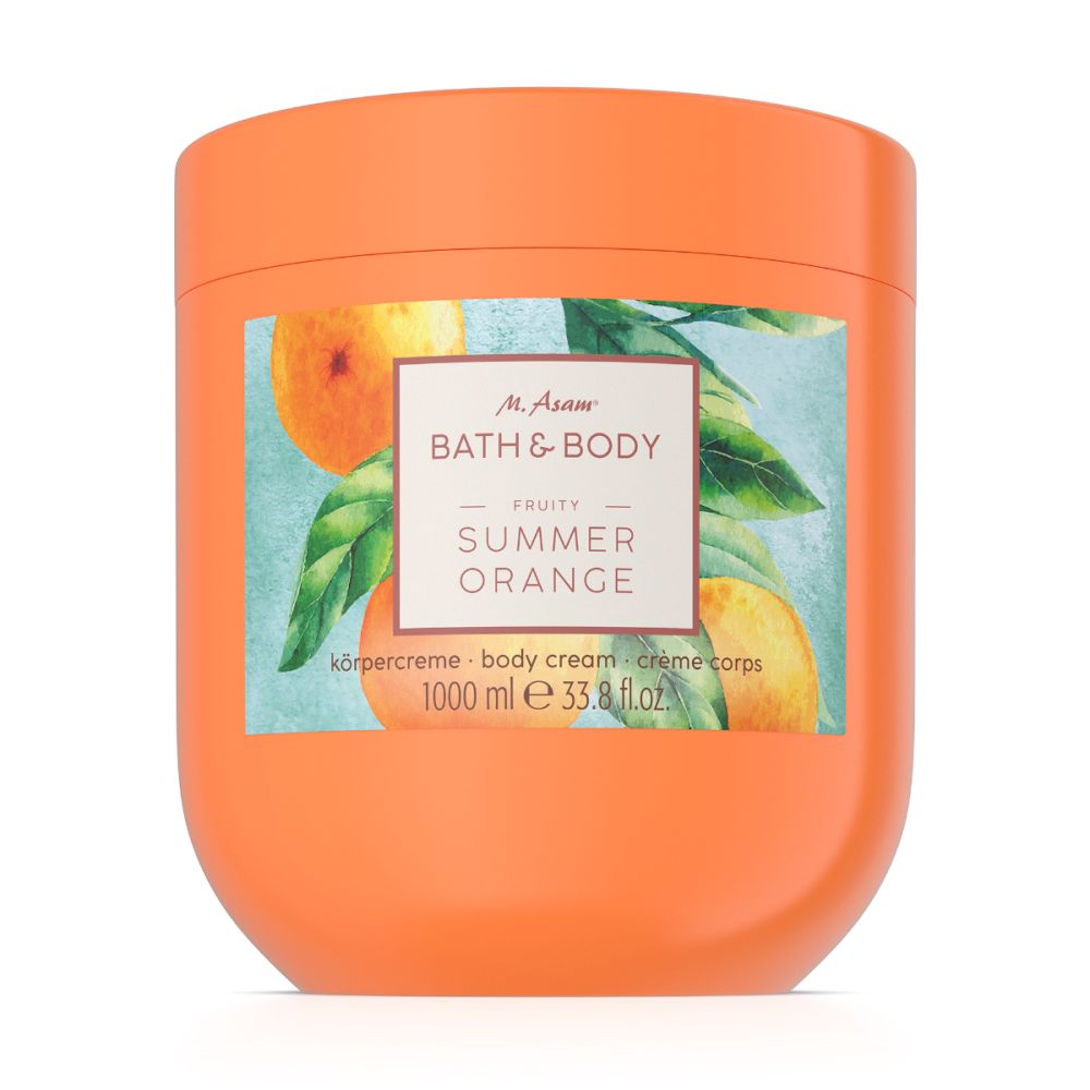 BATH & BODY SUMMER ORANGE Körpercreme XXL