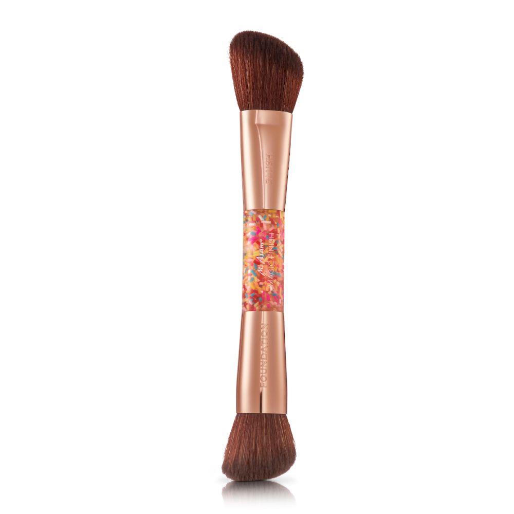 MAGIC FINISH Double Blush & Curved Foundation Brush