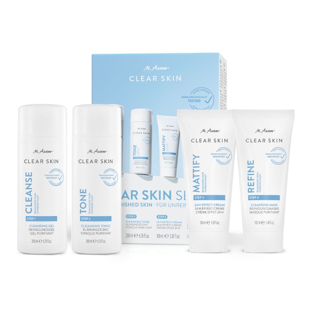 CLEAR SKIN Set 4-teilig