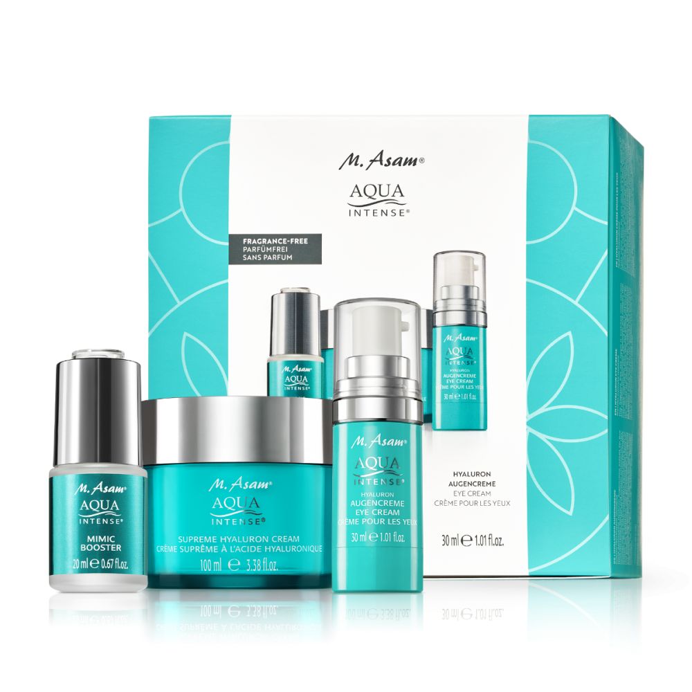 AQUA INTENSE Hyaluron Gesichtspflege Geschenkset 3-teilig