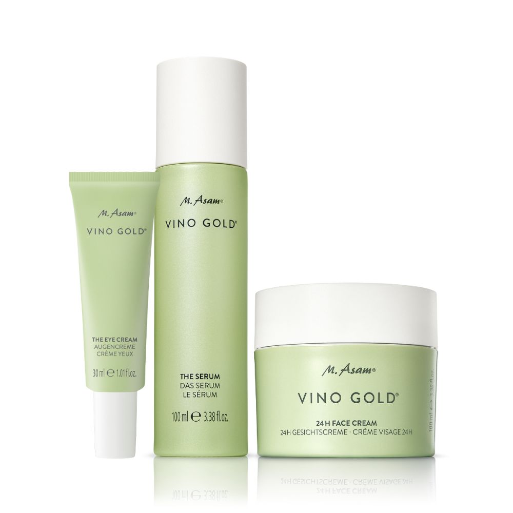 VINO GOLD Anti-Aging Pflegeroutine 3-teilig