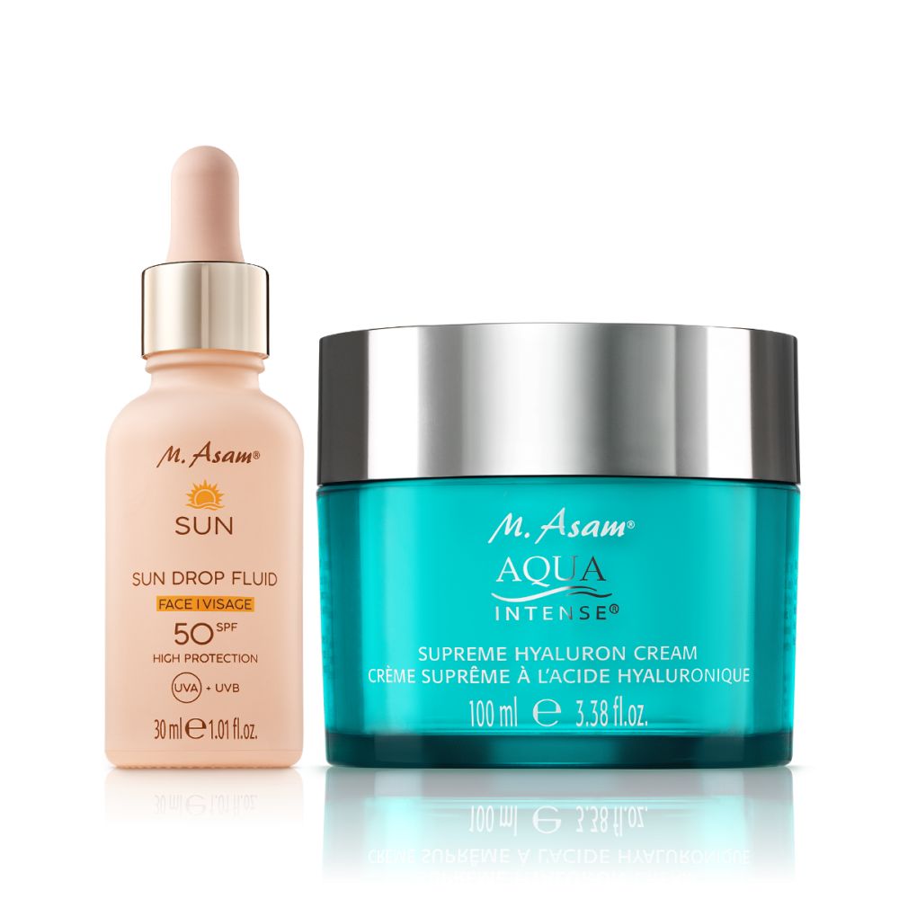 SUN & AQUA INTENSE Pflegeroutine für Sonnenschutz & pralle Haut 2-teilig XXL