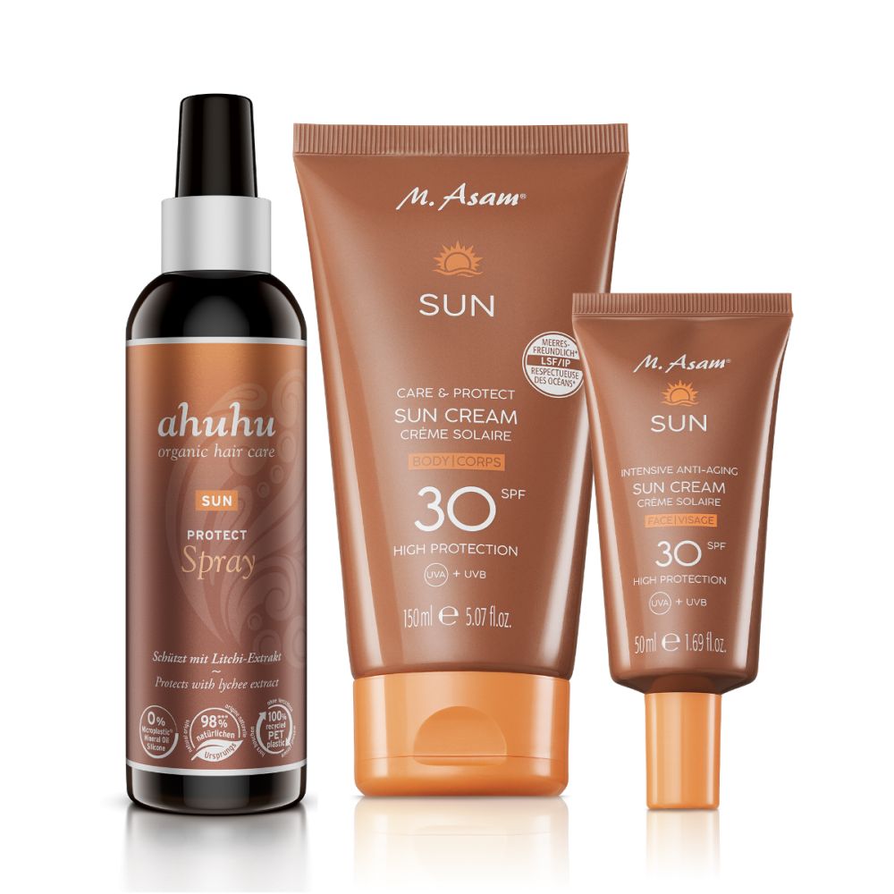 SUN Sonnenschutz-Set für Haut & Haare 3-teilig LSF 30