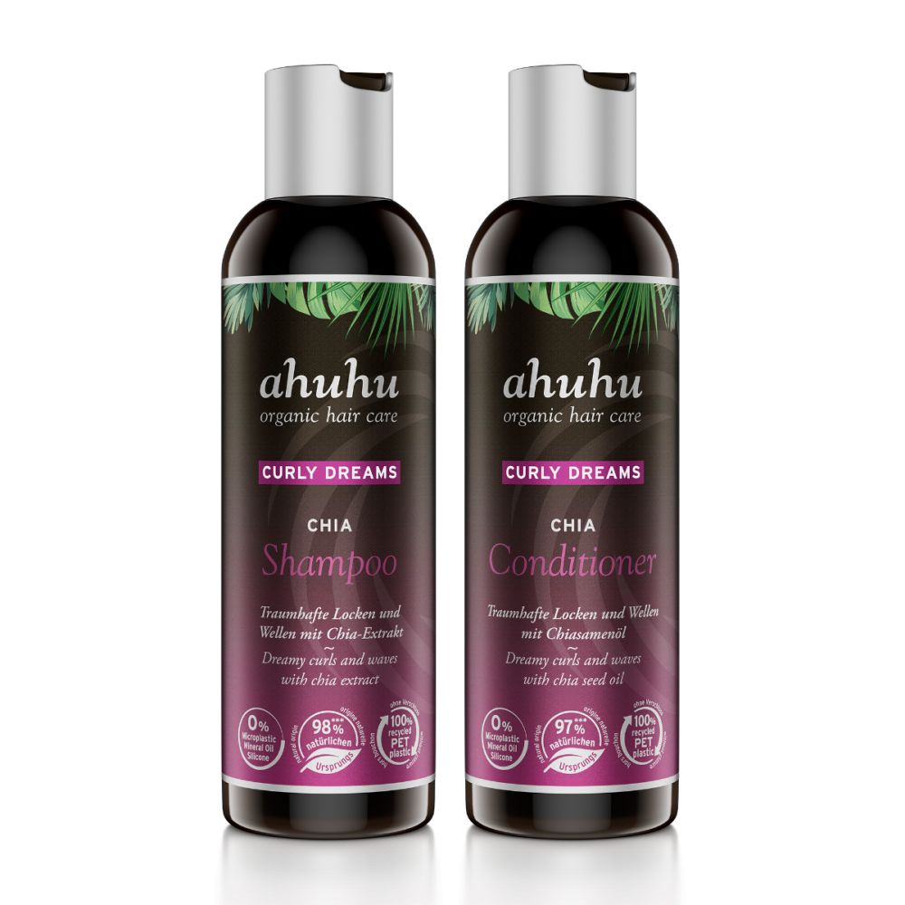 CURLY DREAMS Chia Haarpflege-Set für lockiges Haar 2-teilig