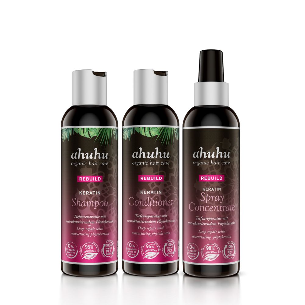 REBUILD Keratin Anti-Haarbruch-Set 3-teilig