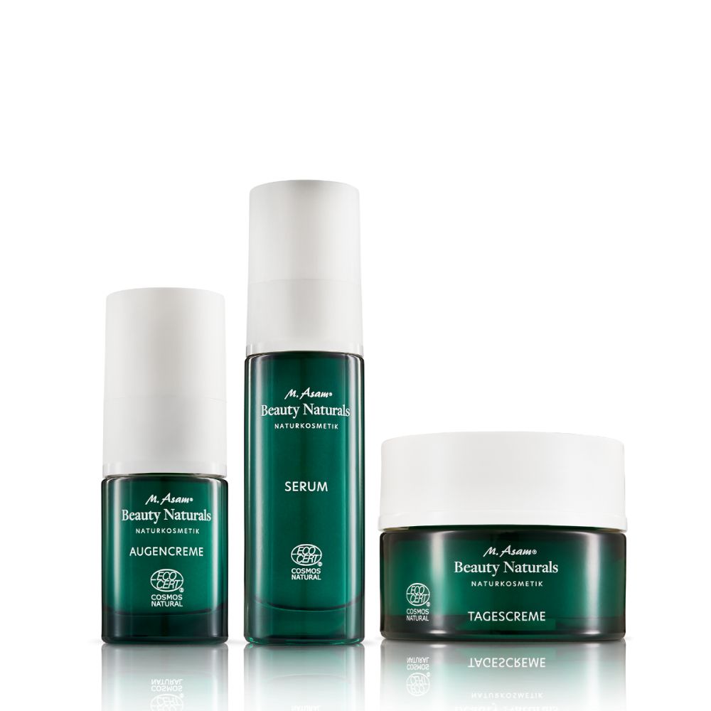 BEAUTY NATURALS Naturkosmetik Revitalisierende Pflegeroutine 3-teilig