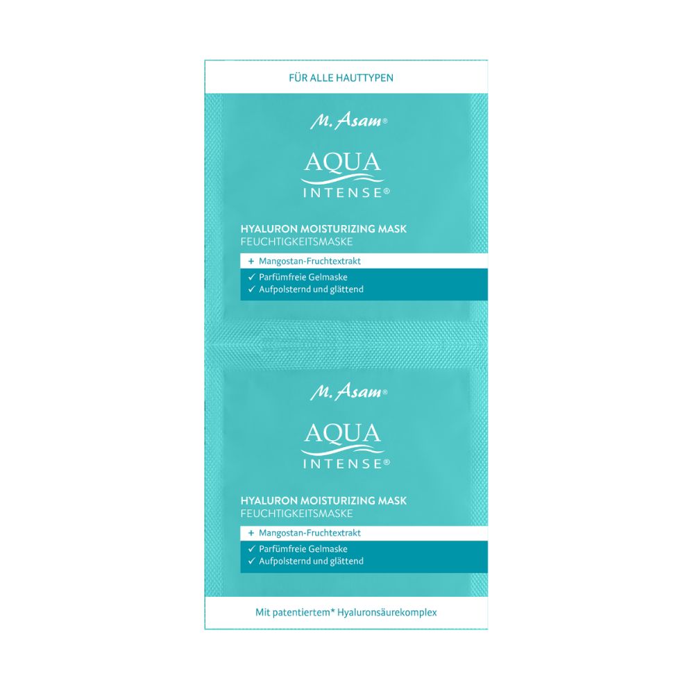 AQUA INTENSE Hyaluron Feuchtigkeitsmaske Sachet