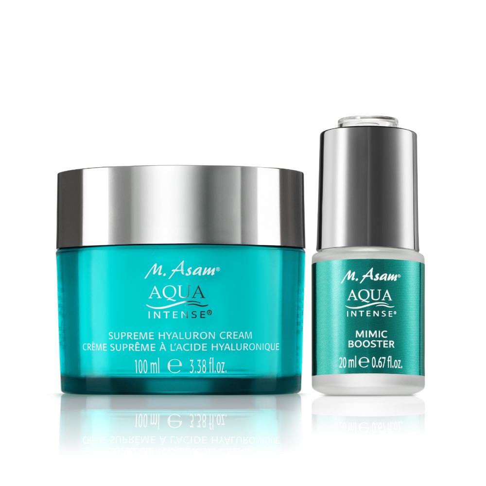 AQUA INTENSE Mimic Booster SÃ©rum & CrÃ¨me suprÃªme Ã  l'acide hyaluronique XXL