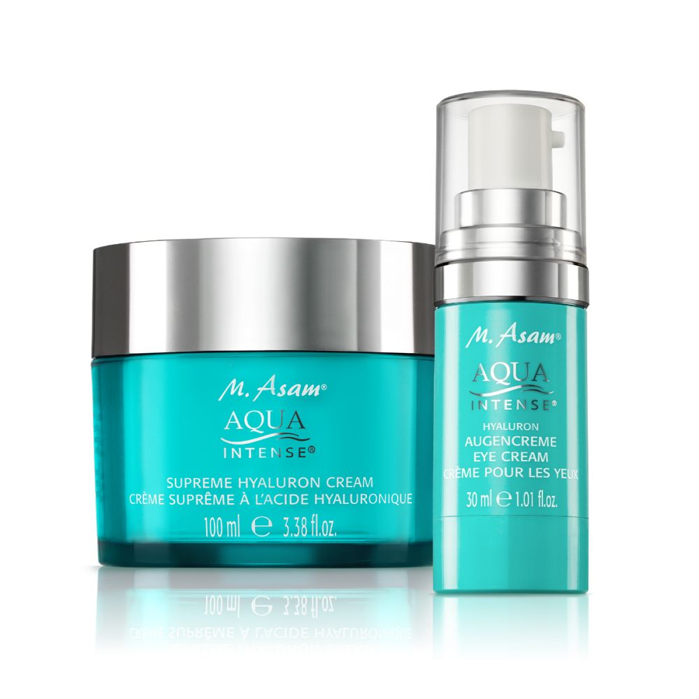 AQUA INTENSE Set CrÃ¨me suprÃªme XXL & Contour des yeux Ã  l'acide hyaluronique