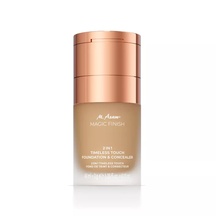 M. Asam MAGIC FINISH 2in1 Timeless Touch Foundation Warm Sand + Concealer