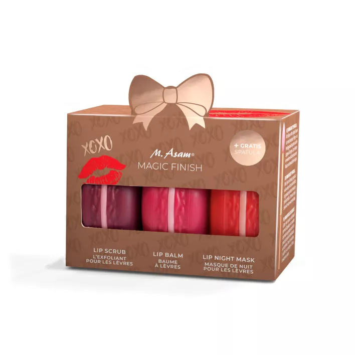 M. Asam MAGIC FINISH Intensive Lip Care Set Sweet Lips Macaron Kiss Edition