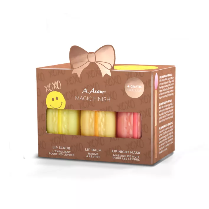 M. Asam MAGIC FINISH Soin des lèvres Coffret cadeau Sweet Lips Macaron Smile Edition