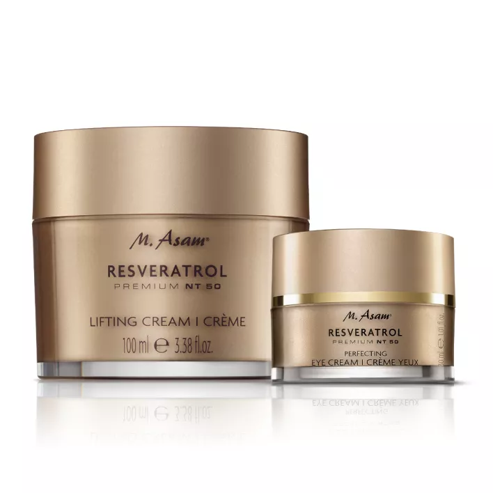 M. Asam RESVERATROL PREMIUM NT50 Crème lifting et contour des yeux XXL