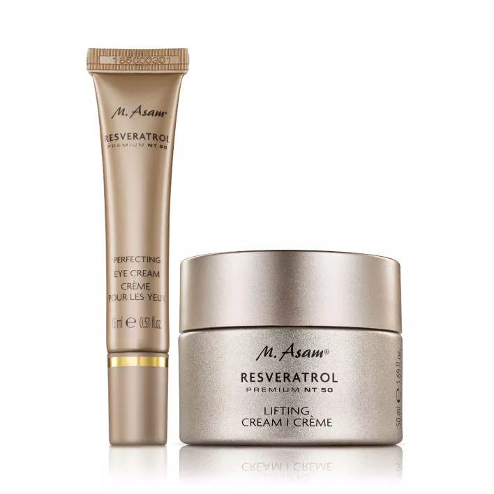 M. Asam RESVERATROL PREMIUM NT50 Lifting Cream & Augencreme