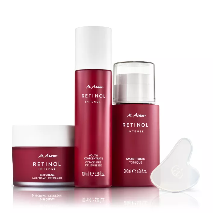 M. Asam RETINOL INTENSE Routine de soin anti-rides 4 produits