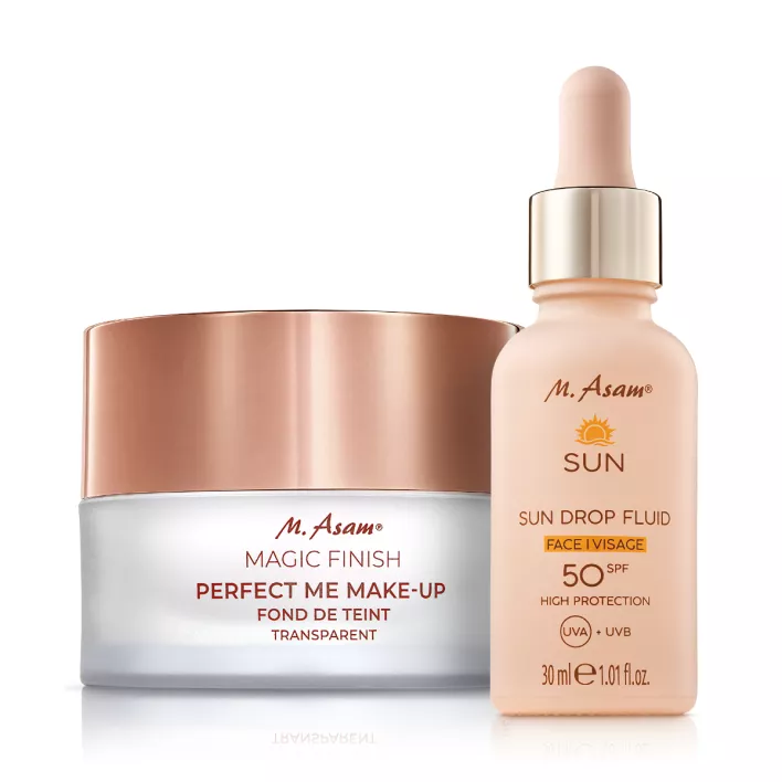 M. Asam SUN & MAGIC FINISH Set protection solaire et teint parfait 2 produits