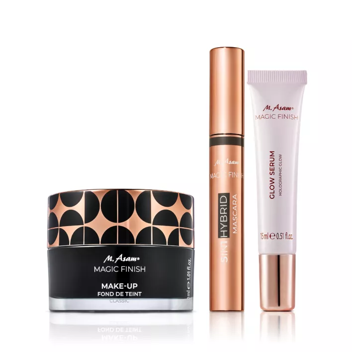 M. Asam MAGIC FINISH Make-up & Wimpern Set Black Edition 3-teilig