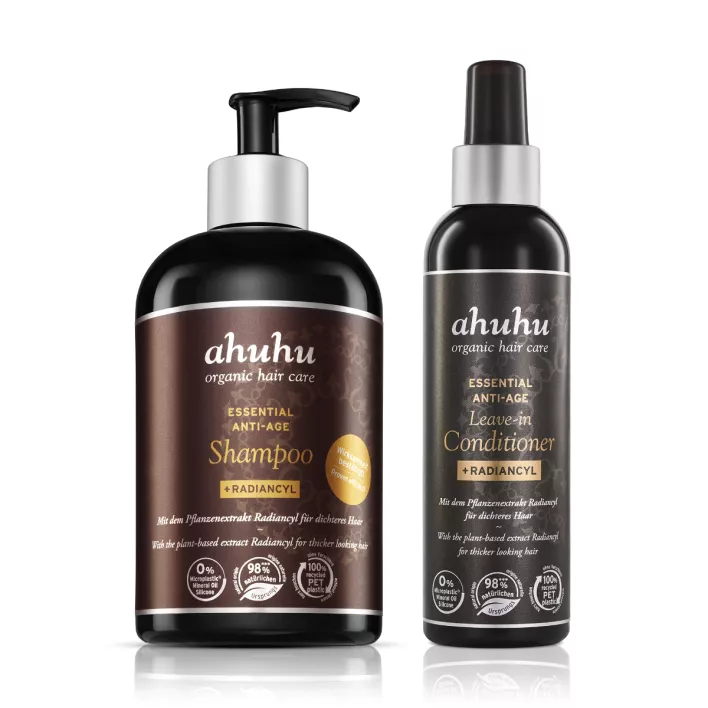 ahuhu ESSENTIAL ANTI-AGE Haarpflege-Set XXL 2-teilig