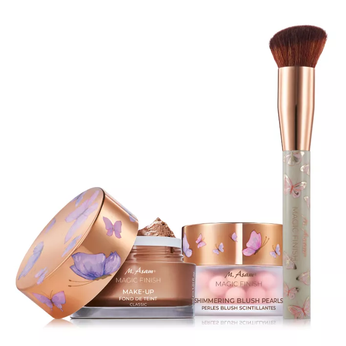 M. Asam MAGIC FINISH Coffret Maquillage Édition Papillon – Set de 3 pièces