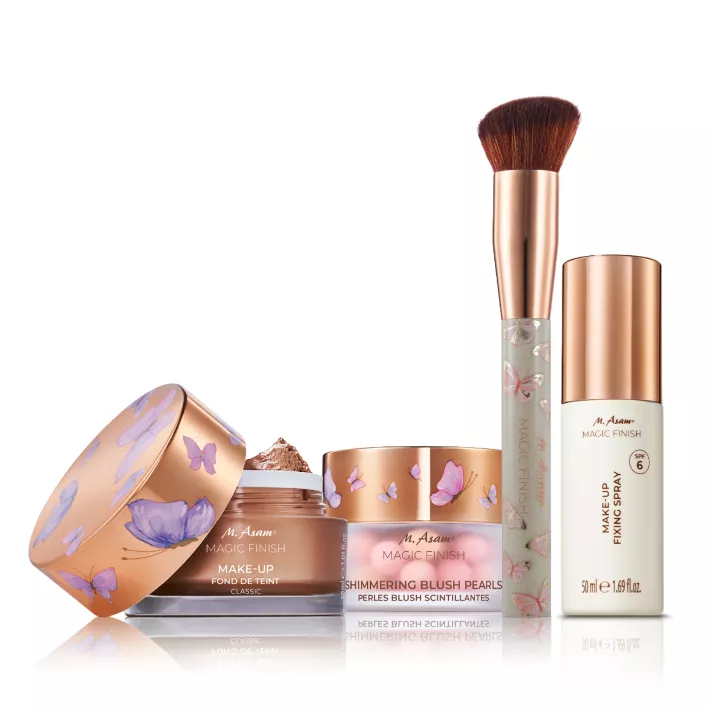 M. Asam MAGIC FINISH Coffret Maquillage Édition Papillon – Set de 4 pièces