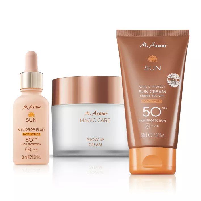 M. Asam MAGIC CARE & SUN Gesicht & Körper Sonnenpflege-Set 3-teilig