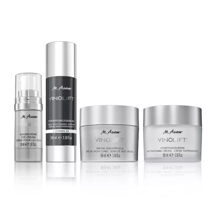 M. Asam VINOLIFT Straffendes Anti-Aging Set für Gesicht & Augen 4-teilig