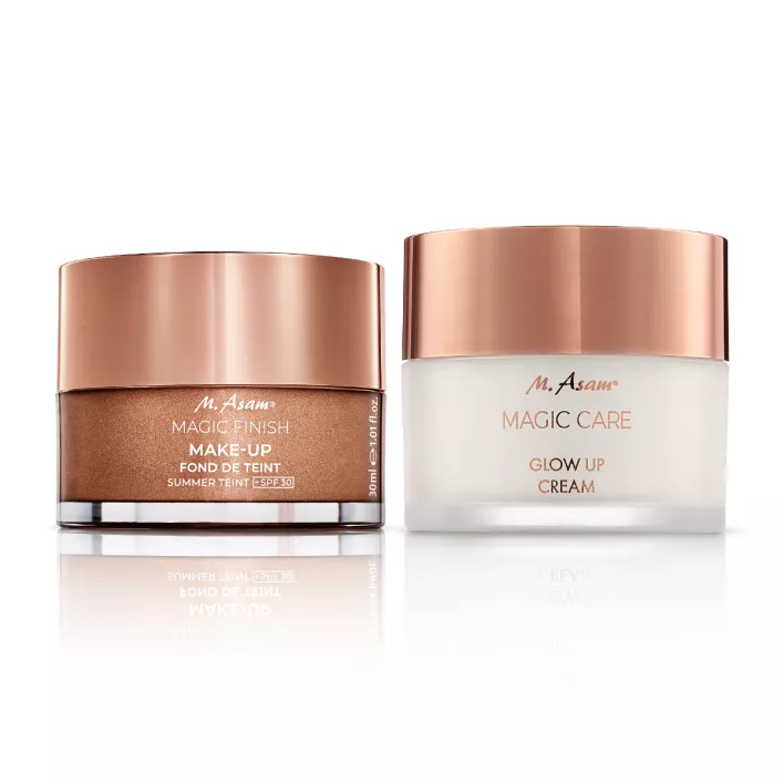 M. Asam MAGIC CARE Crème Éclat Glow Up & MAGIC FINISH Teint d’Été avec SPF 30