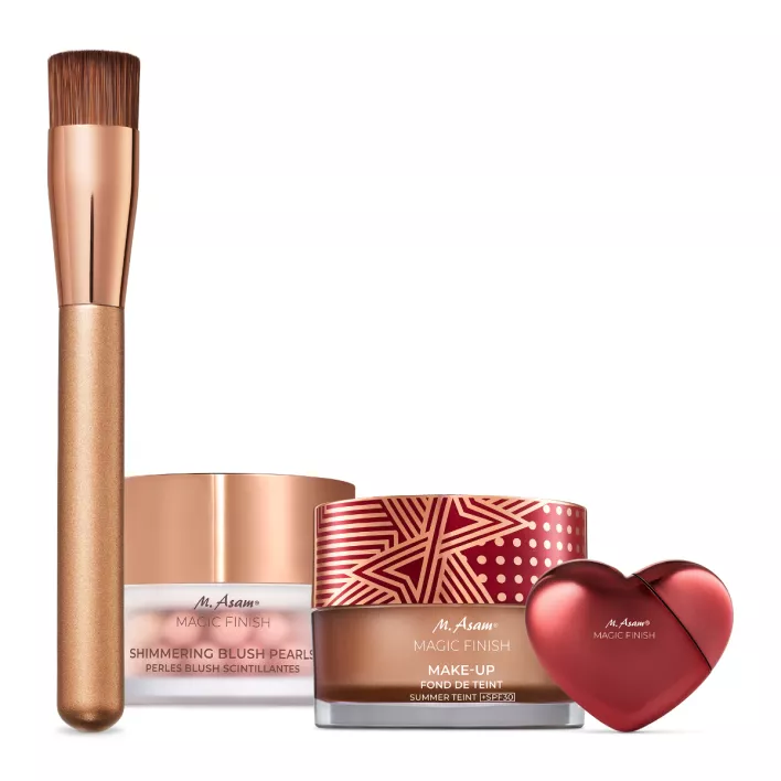M. Asam MAGIC FINISH Make-up Set Summer Teint Birthday Love Edition 4-teilig