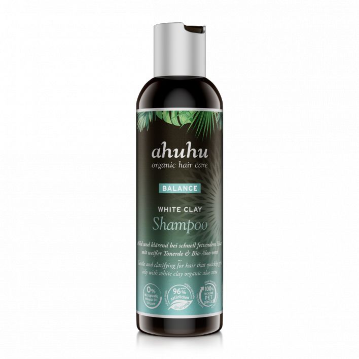 ahuhu BALANCE Shampoing à l'argile blanche