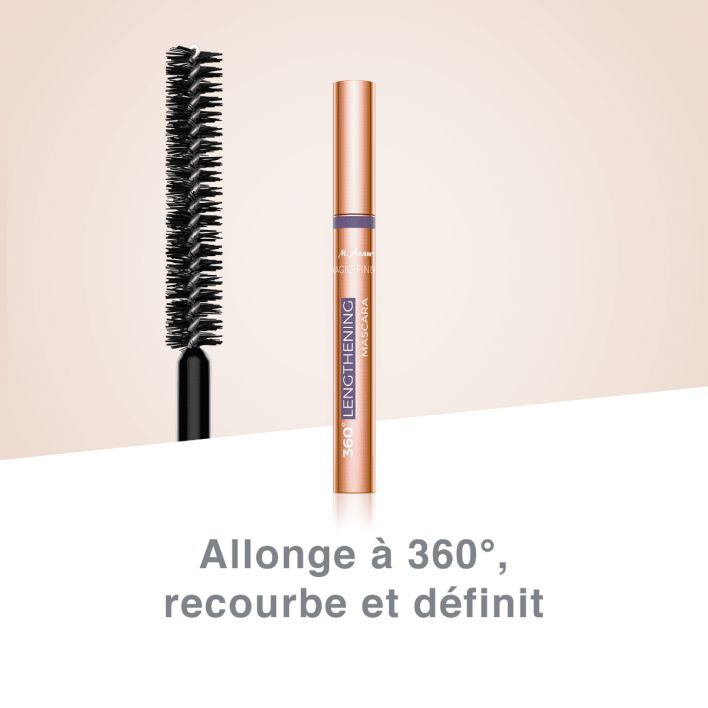 M. Asam MAGIC FINISH 360° LENGTHENING Mascara noir profond
