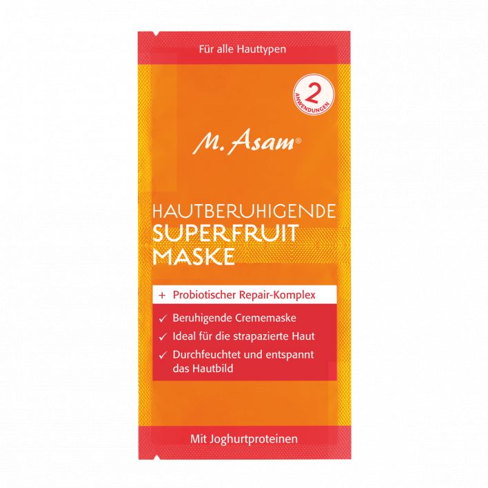 M. Asam Hautberuhigende Superfruit Maske