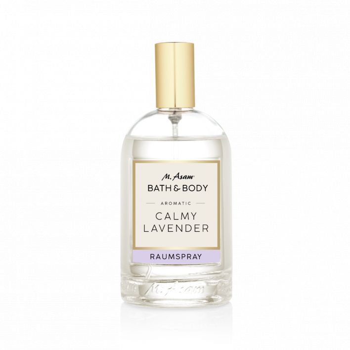 M. Asam BATH & BODY CALMY LAVENDER Parfum d'ambiance en spray champ de lavande