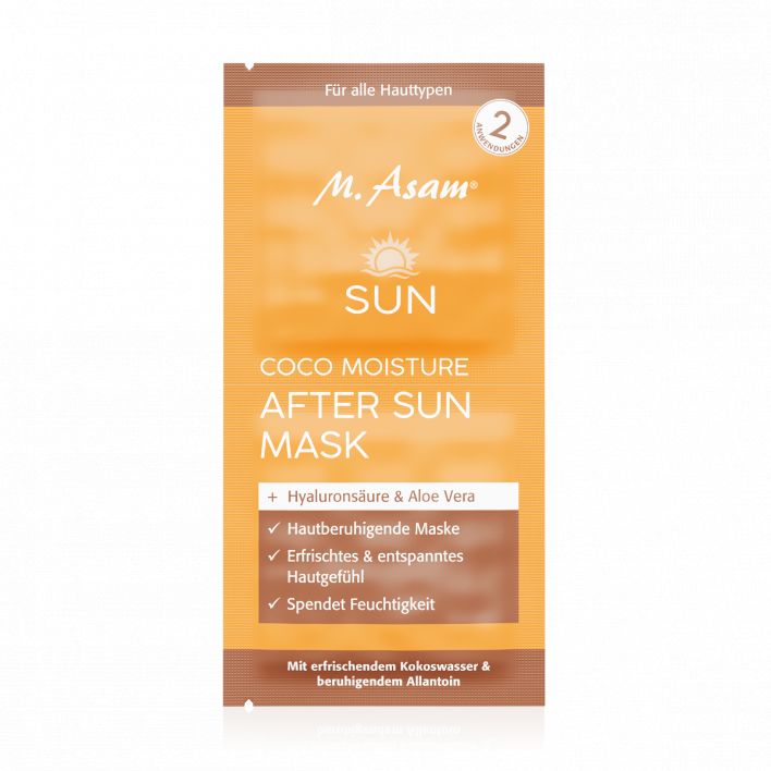 M. Asam Probe: SUN Coco Moisture After Sun Gesichtsmaske