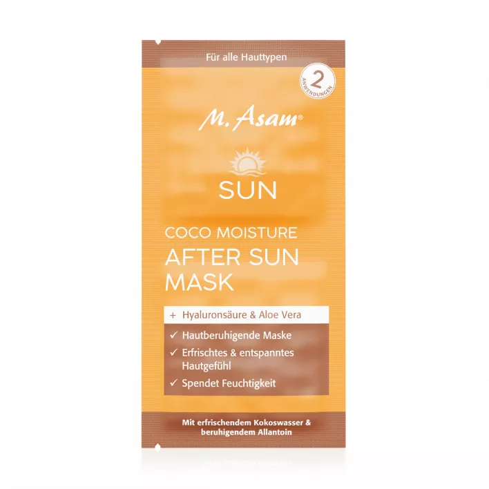 M. Asam Probe: SUN Coco Moisture After Sun Gesichtsmaske