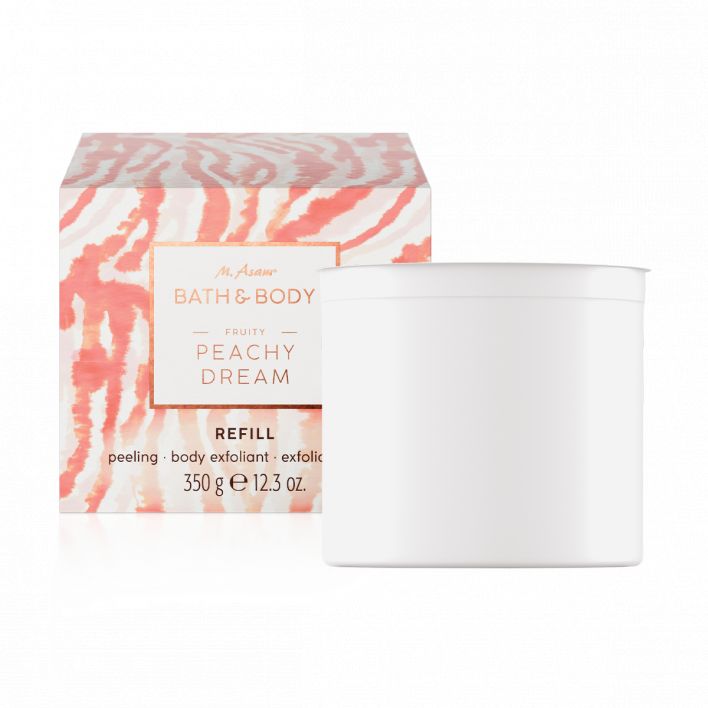 M. Asam BATH & BODY PEACHY DREAM Recharge gommage corps pêche