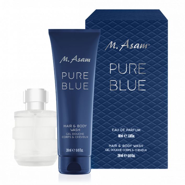 M. Asam FINE FRAGRANCE Pure Blue Set pour homme