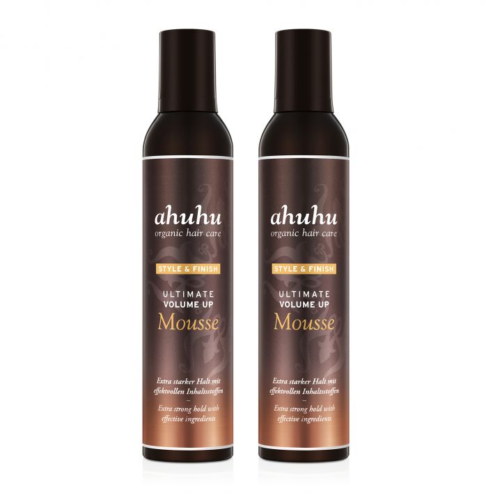 ahuhu Schaumfestiger ULTIMATE Volume Up Mousse Duo