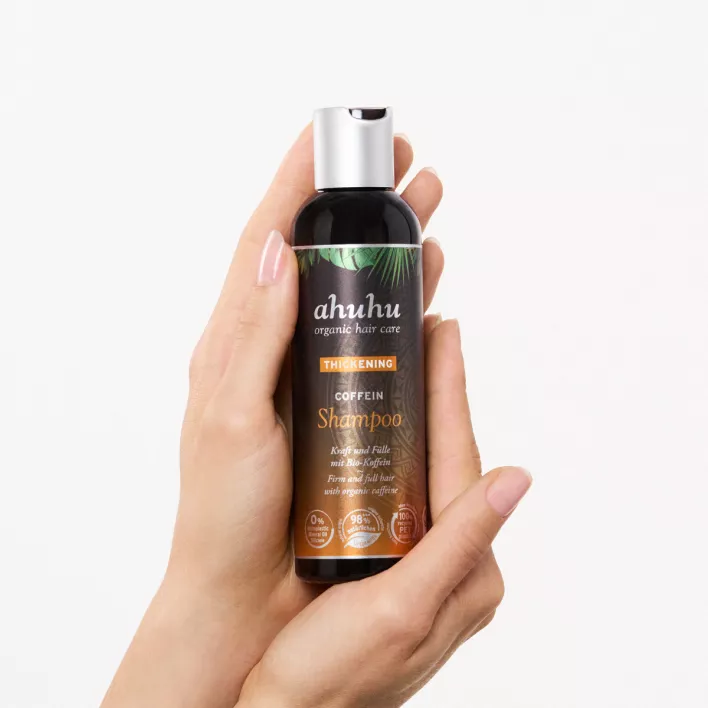 ahuhu THICKENING Shampoing à la caféine