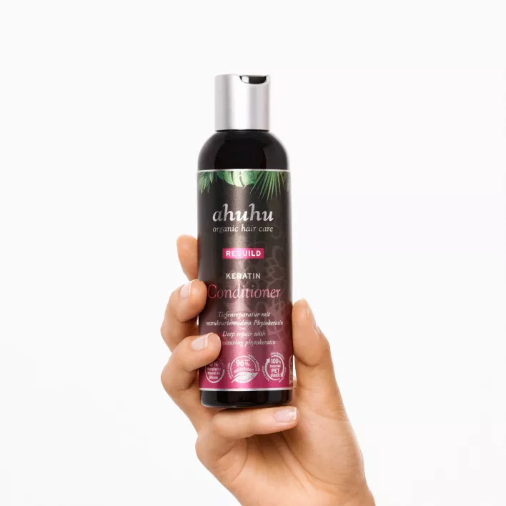 ahuhu REBUILD Après-shampoing kératine