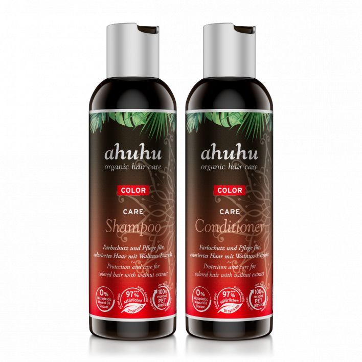 ahuhu COLOR CARE Set: Shampoo & Conditioner