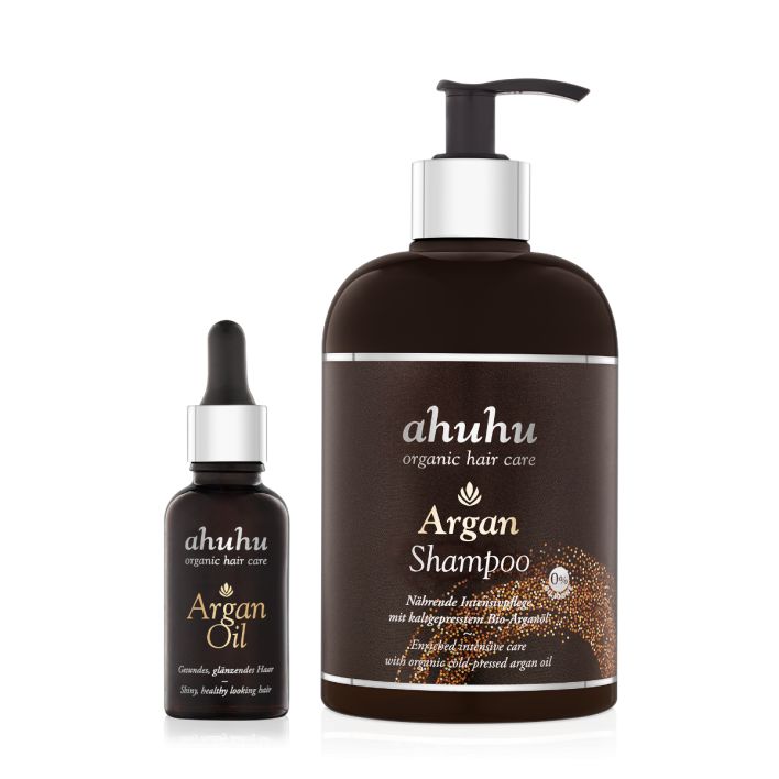 ahuhu ARGAN Shampoo & Öl