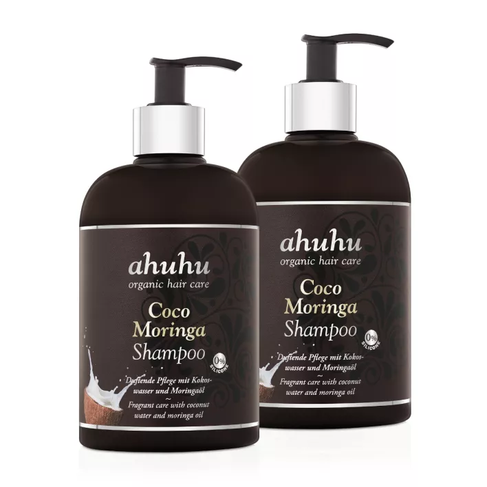 ahuhu COCO MORINGA Haarpflege-Set mit Moringa Öl 2-teilig